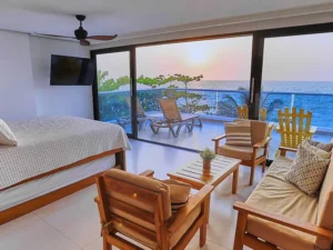 Suite presidencial frente al mar